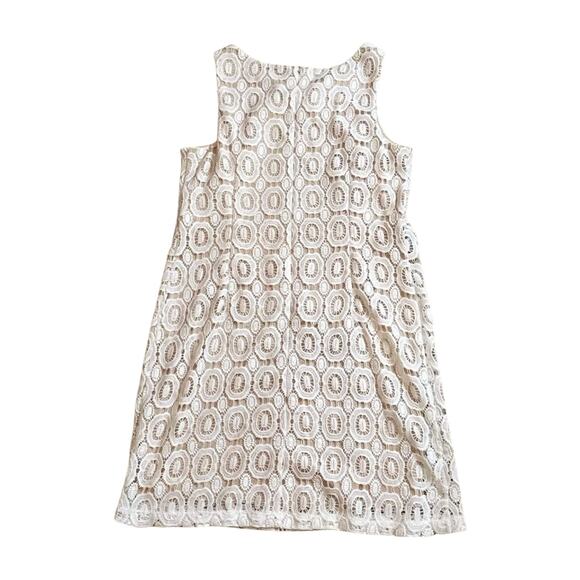 Jessica Howard Lace Sheath Cocktail Dress Plus Size 14 crochet bridal boho - Picture 4 of 9